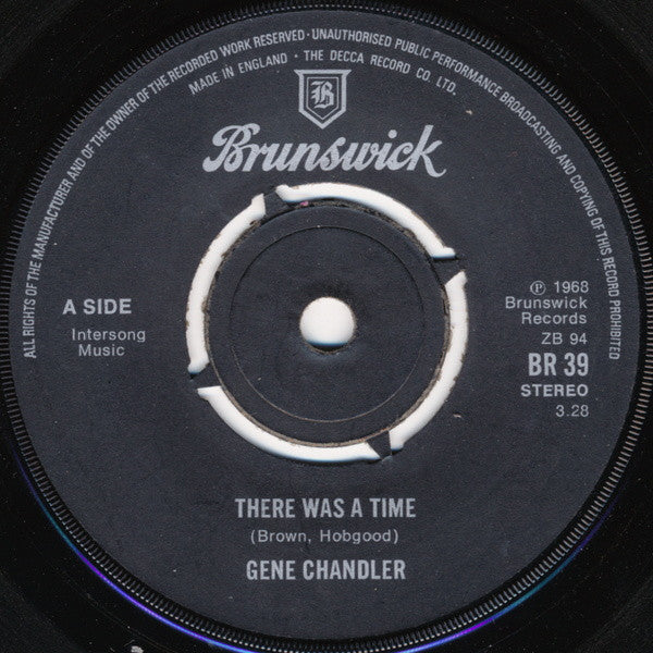 Gene Chandler / The Artistics : There Was A Time / I'm Gonna Miss You (7")