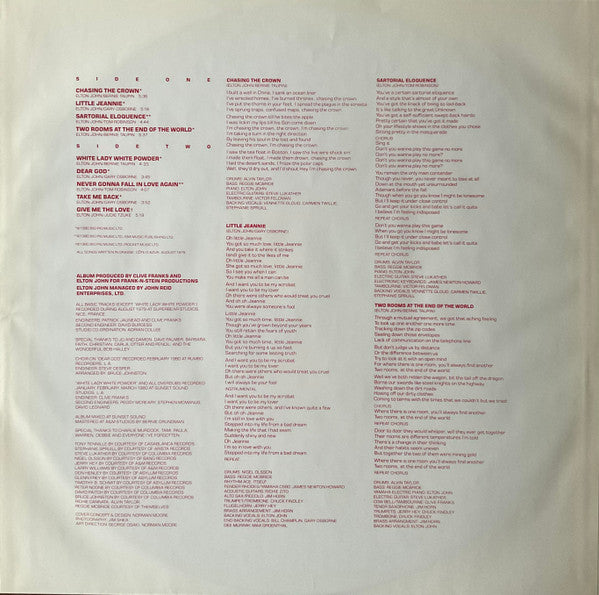 Elton John : 21 At 33 (LP, Album)