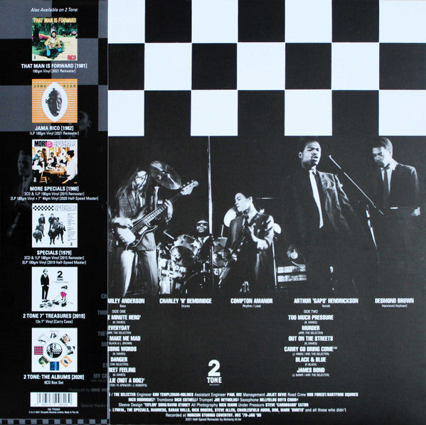 The Selecter : Too Much Pressure (LP, Album, 180 + 7", Single, RP, 40  + RE, RM, 40t)