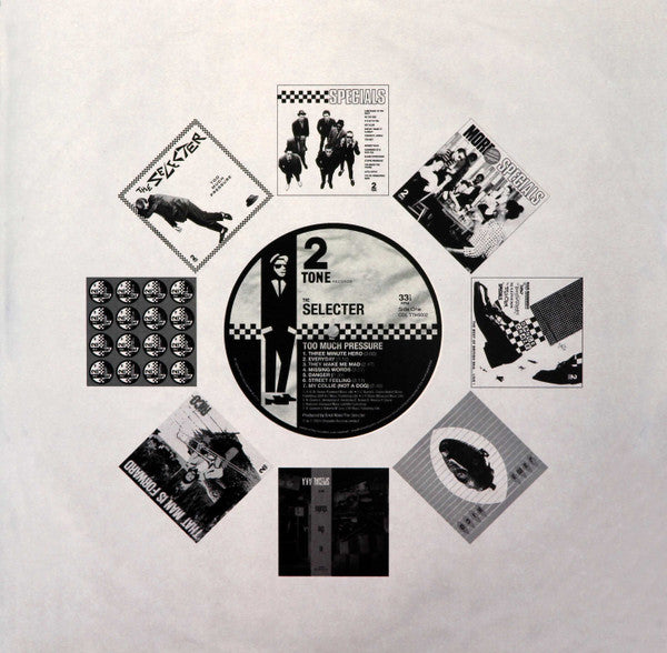 The Selecter : Too Much Pressure (LP, Album, 180 + 7", Single, RP, 40  + RE, RM, 40t)