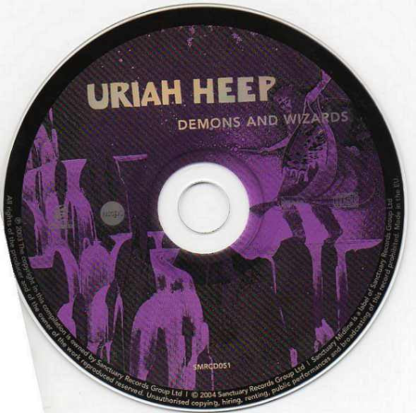 Uriah Heep : Demons And Wizards (CD, Album, RE, RM)
