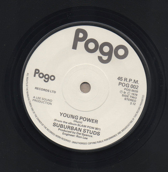 Suburban Studs : I Hate School (7", Single)