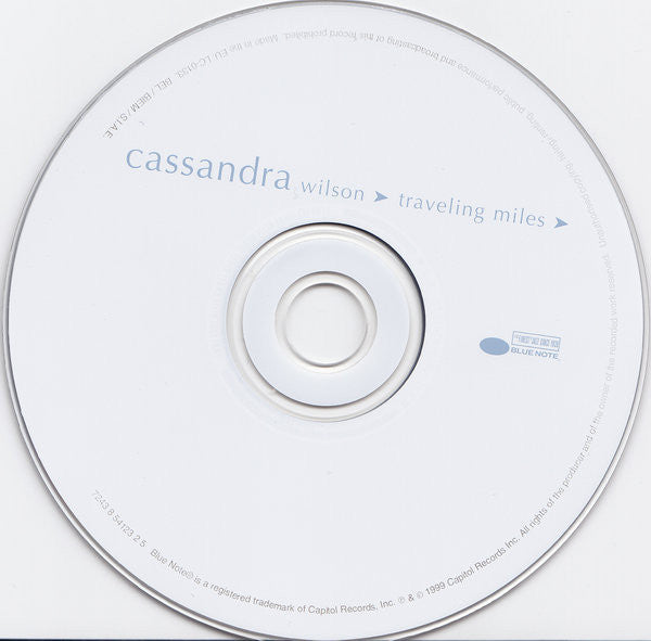 Cassandra Wilson : Traveling Miles (CD, Album, EMI)