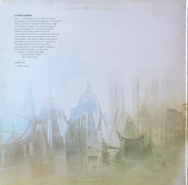 Bowie* : Diamond Dogs (LP, Album, Gat)