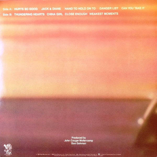 John Cougar* : American Fool (LP, Album)