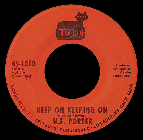N.F. Porter* : Keep On Keeping On (7", Single, ARP)