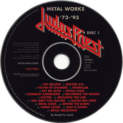 Judas Priest : Metal Works '73-'93 (2xCD, Comp, RE, RM)
