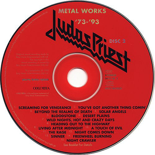 Judas Priest : Metal Works '73-'93 (2xCD, Comp, RE, RM)
