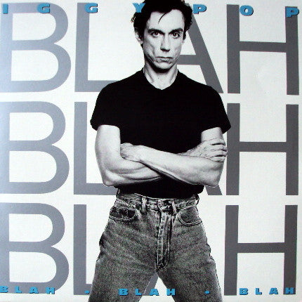 Iggy Pop : Blah-Blah-Blah (LP, Album, Whi)