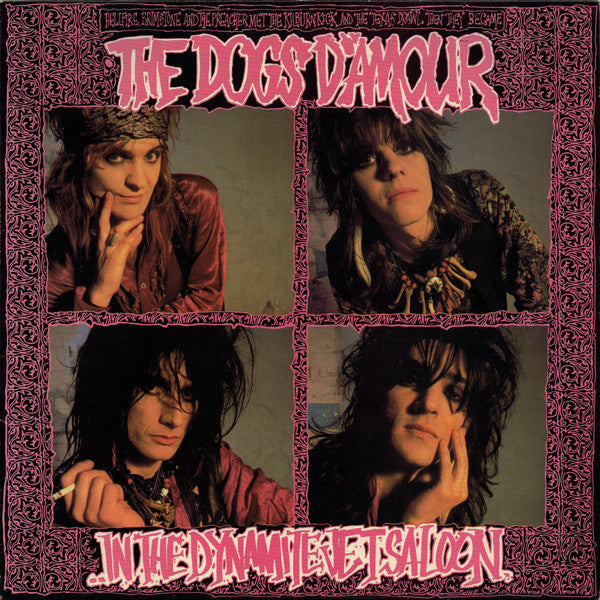 The Dogs D'Amour : In The Dynamite Jet Saloon (LP, Album)
