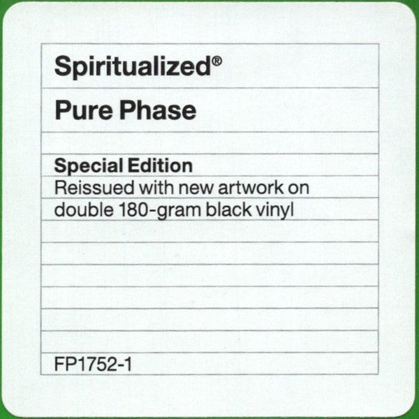 Spiritualized Electric Mainline* : Pure Phase (2xLP, Album, RE, S/Edition, 180)