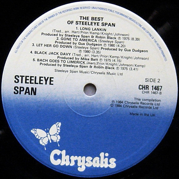 Steeleye Span : The Best Of Steeleye Span (LP, Comp)