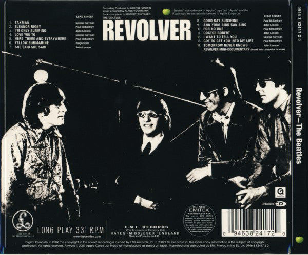 The Beatles : Revolver (CD, Album, Enh, RE, RM, Opt)