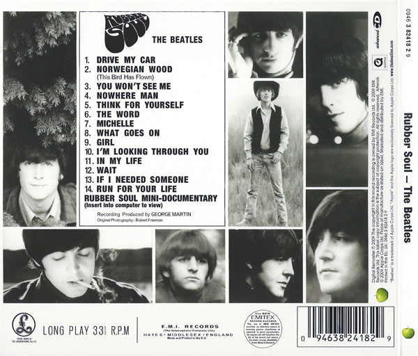 The Beatles : Rubber Soul (CD, Album, Enh, RE, RM, Tri)