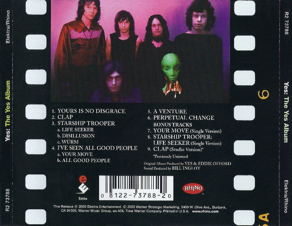 Yes : The Yes Album (CD, Album, RE, RM)