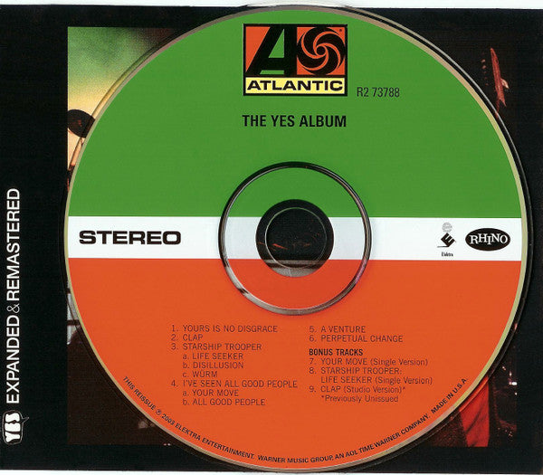 Yes : The Yes Album (CD, Album, RE, RM)