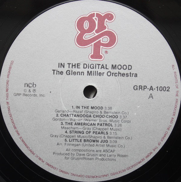 The Glenn Miller Orchestra : In The Digital Mood (LP, Album)