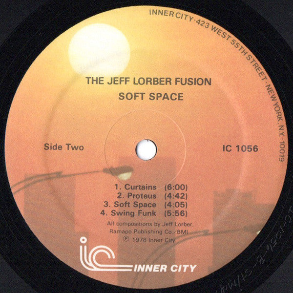 The Jeff Lorber Fusion Guest Artists: Chick Corea & Joe Farrell : Soft Space (LP, Album, RE)