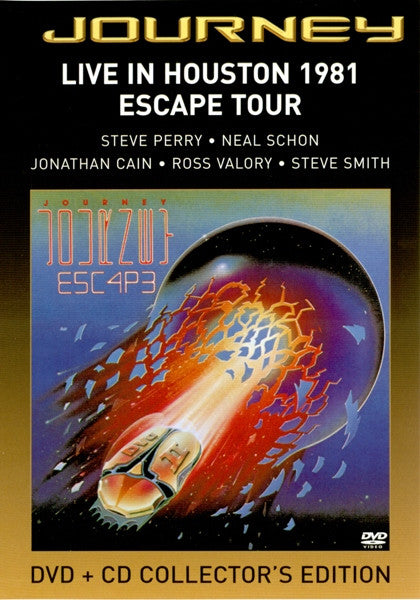 Journey : Live In Houston 1981 Escape Tour (CD, Album + DVD)