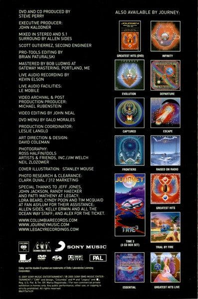 Journey : Live In Houston 1981 Escape Tour (CD, Album + DVD)