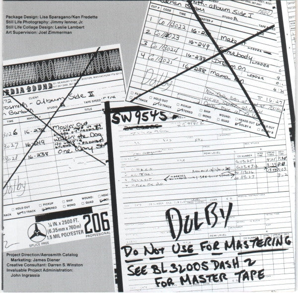 Aerosmith : Aerosmith (CD, Album, RE, RM)