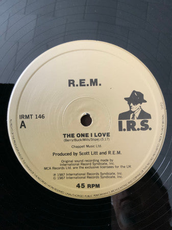 R.E.M. : The One I Love (12", Single)