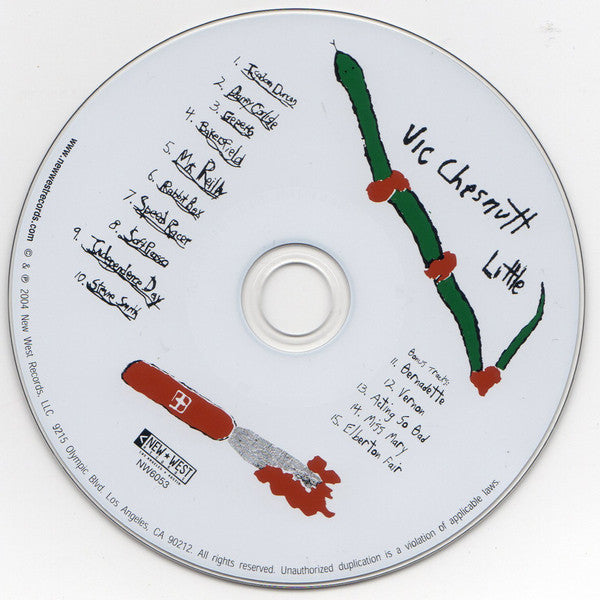 Vic Chesnutt : Little (CD, Album, RM, Dig)