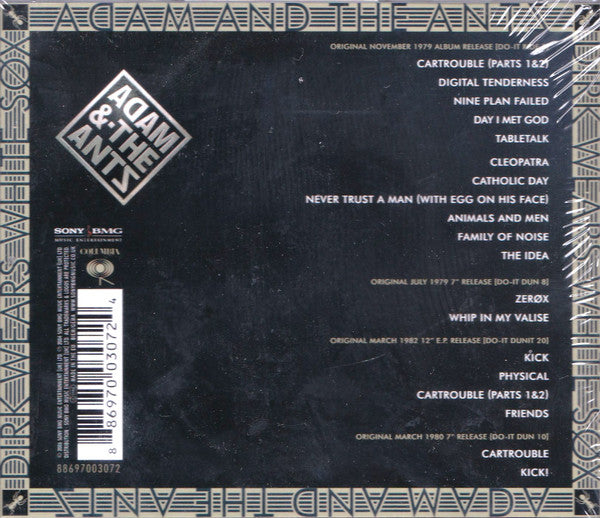 Adam And The Ants : Dirk Wears White Sox (CD, Album, RE, RM, Jew)