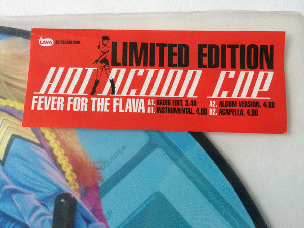 Hot Action Cop : Fever For The Flava (12", Pic)