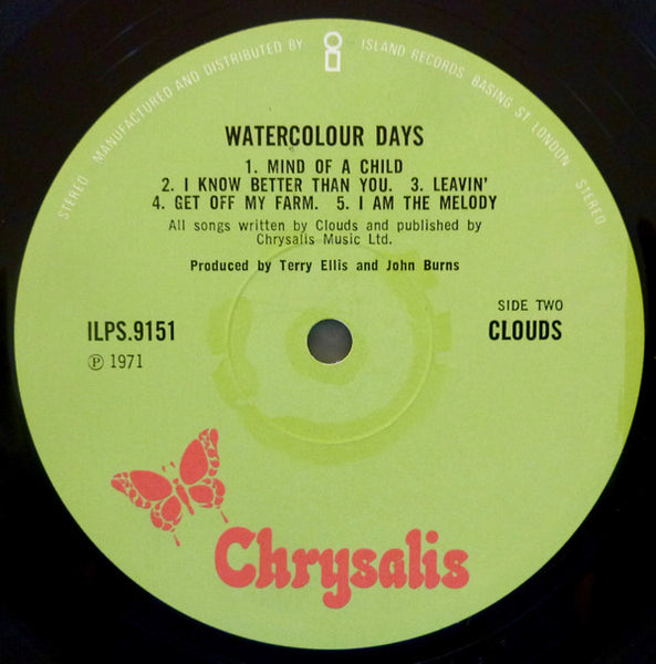 Clouds (2) : Watercolour Days (LP, Album)