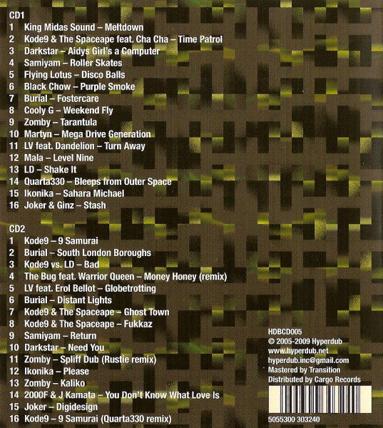 Various : 5 Years Of Hyperdub (2xCD, Comp)