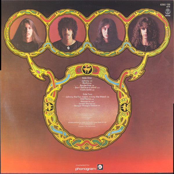 Thin Lizzy : Johnny The Fox (LP, Album, RE)