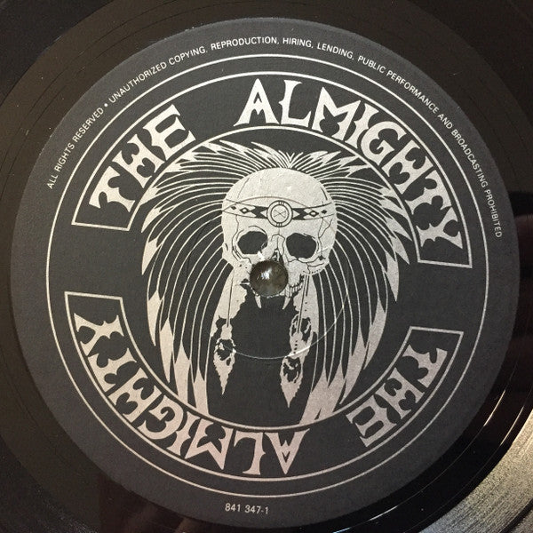 The Almighty : Blood, Fire & Love (LP, Album)