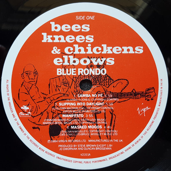 Blue Rondo* : Bees Knees & Chickens Elbows (LP, Album)