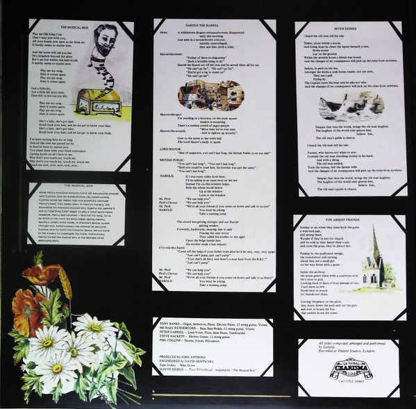 Genesis : Nursery Cryme (LP, Album, RE, Gat)