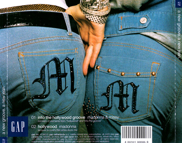 Madonna & Missy* : A New Groove. A New Jean. (CD, Single, Ltd, Promo)