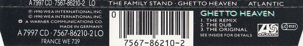The Family Stand : Ghetto Heaven (CD, Single)