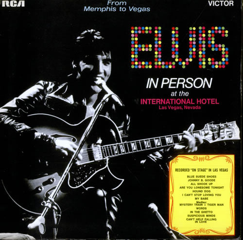 Elvis Presley : From Memphis To Vegas / From Vegas To Memphis (2xLP, Comp, Ora)