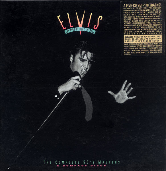 Elvis* : The King Of Rock 'N' Roll (The Complete 50's Masters) (5xCD, RM + Box, Comp)