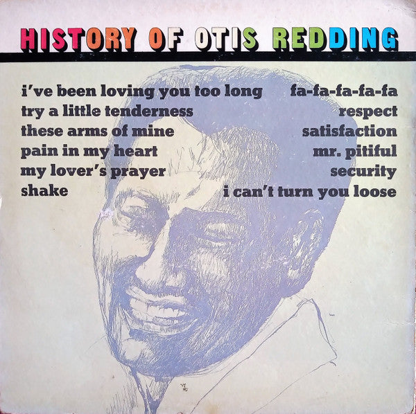 Otis Redding : History Of Otis Redding (LP, Comp, Mono)