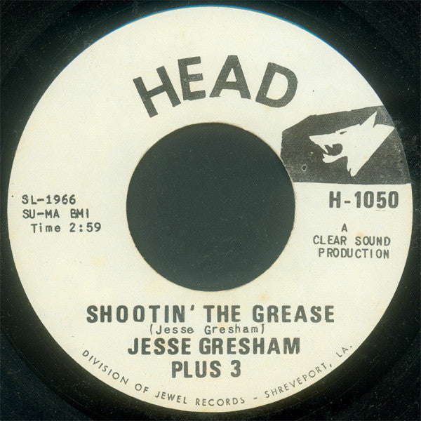 Robert Parker / Jesse Gresham Plus 3 : Barefootin' / Shootin' The Grease (7", Single, RE)