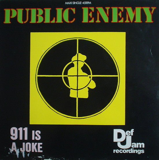 Public Enemy : 911 Is A Joke (12", Maxi)