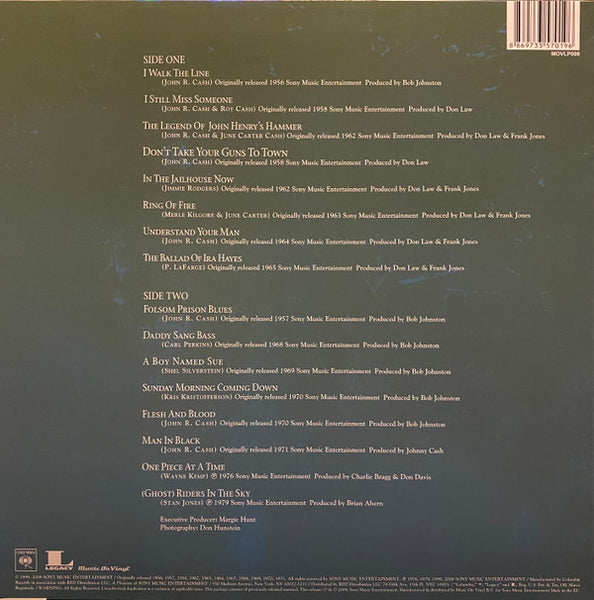 Johnny Cash : 16 Biggest Hits (LP, Comp, RP, 180)