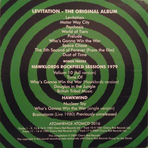 Hawkwind : Levitation (3xCD, Album, RE, RM + Box, Dlx, Ltd)