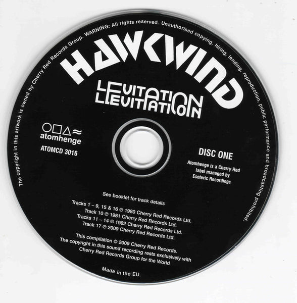 Hawkwind : Levitation (3xCD, Album, RE, RM + Box, Dlx, Ltd)