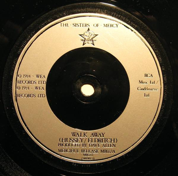 The Sisters Of Mercy : Walk Away / Poison Door (7" + Flexi, 7", S/Sided, Ltd)