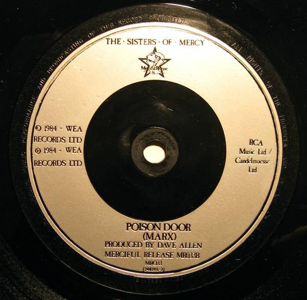 The Sisters Of Mercy : Walk Away / Poison Door (7" + Flexi, 7", S/Sided, Ltd)