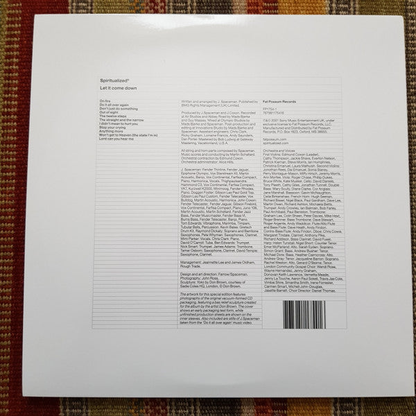 Spiritualized : Let It Come Down (2xLP, Album, RE)