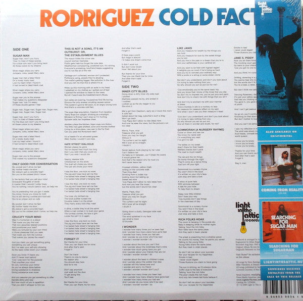 Rodriguez* : Cold Fact (LP, Album, RE, RM)
