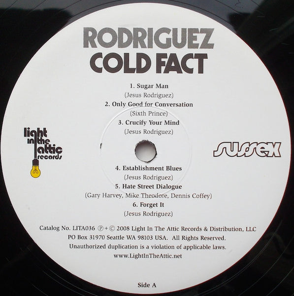 Rodriguez* : Cold Fact (LP, Album, RE, RM)